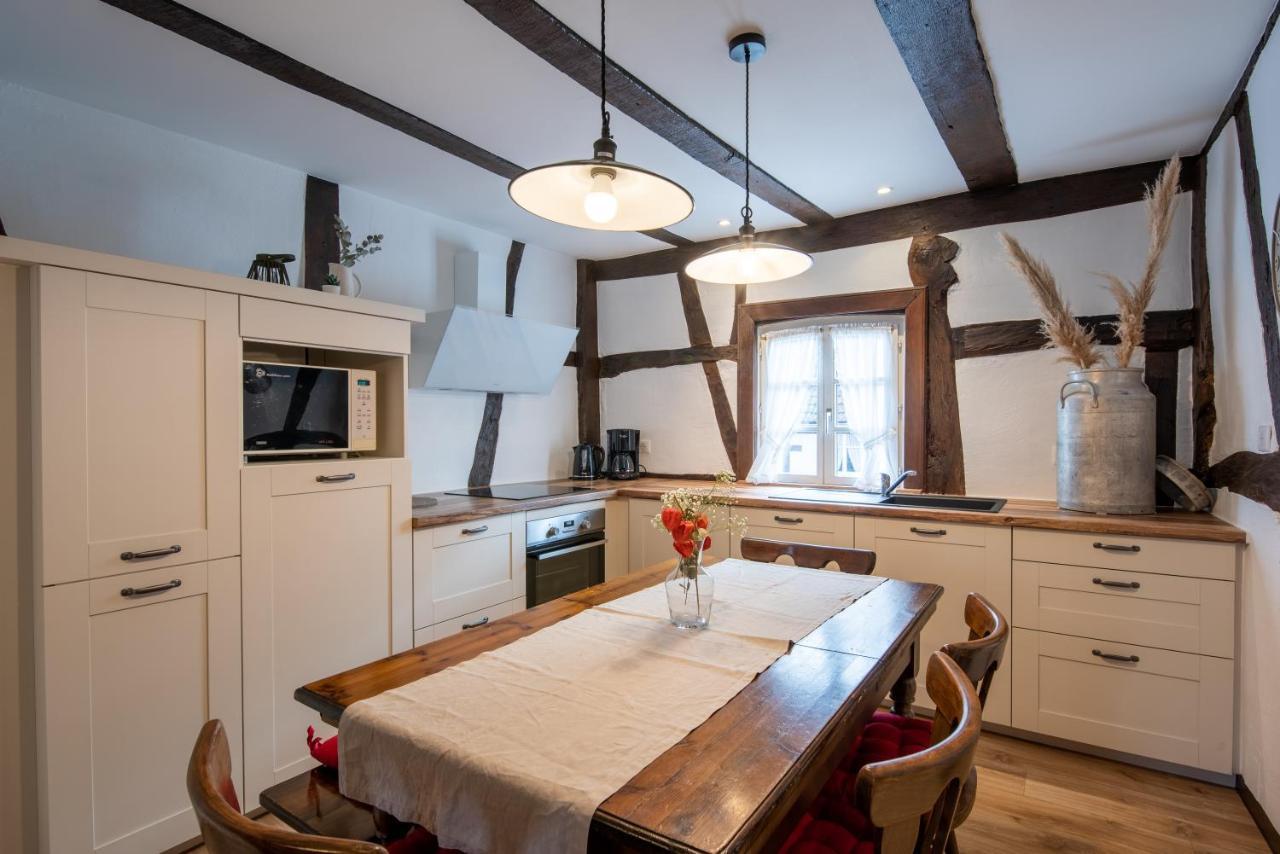 Gites Et Chambres D'Hotes Maison Ungerer Hunspach Eksteriør bilde
