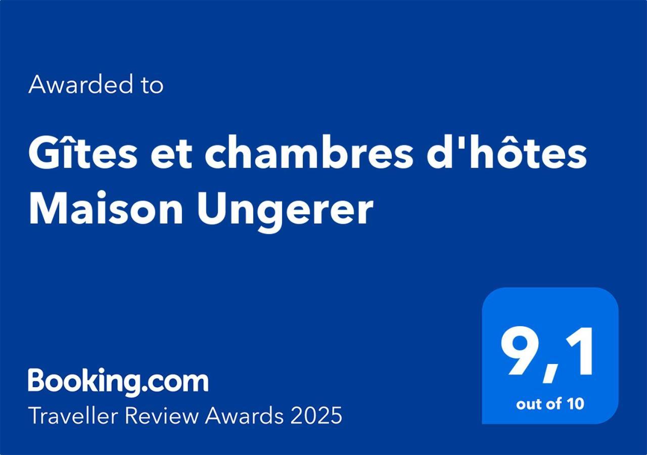 Gites Et Chambres D'Hotes Maison Ungerer Hunspach Eksteriør bilde