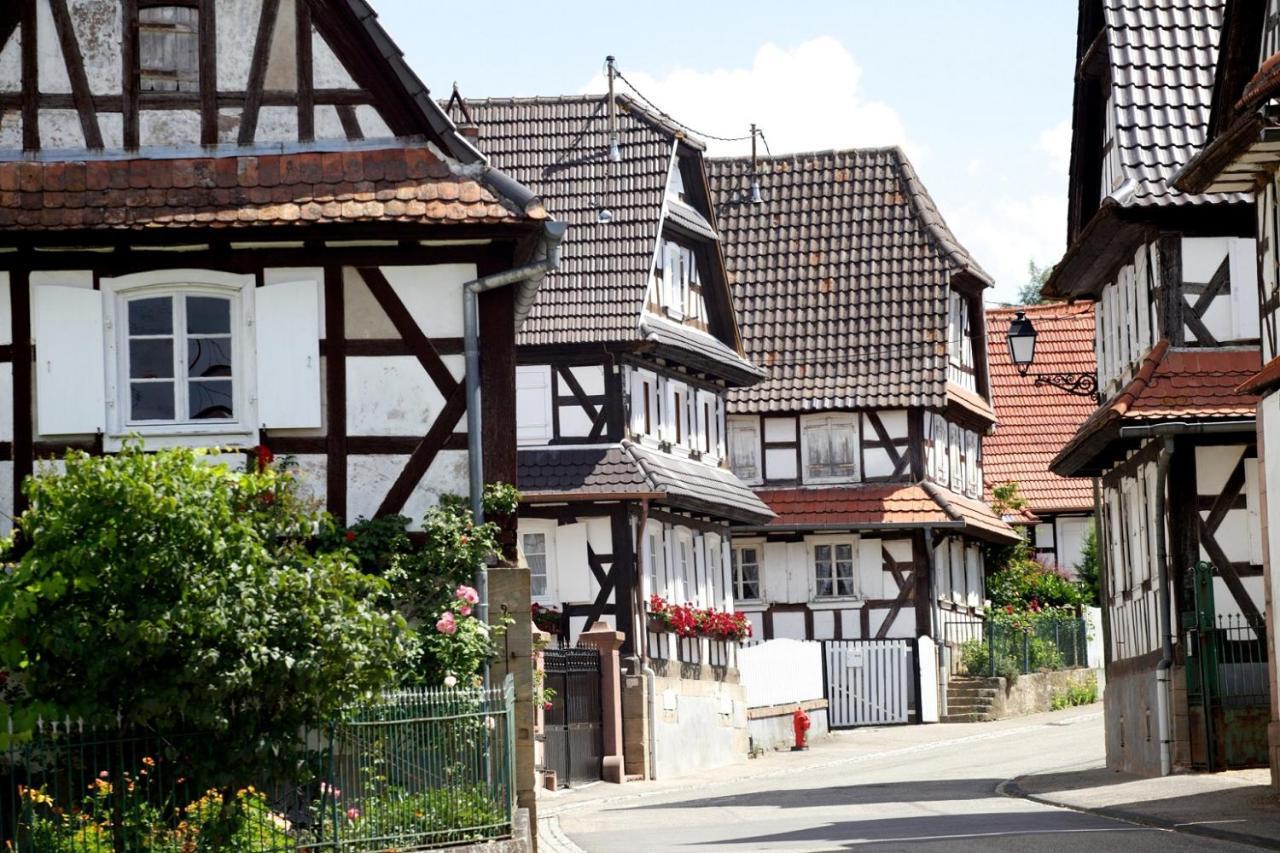 Gites Et Chambres D'Hotes Maison Ungerer Hunspach Eksteriør bilde
